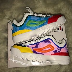 fila disruptor custom